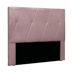 Imagem de Cabeceira Cama Box Casal 140 cm Aquilla Veludo Lilás S04 - D`Rossi