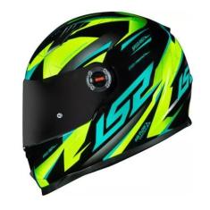 Imagem de Ls2 capacete ff358 draze black/hv-yellow/green amarelo verde, Yallow G