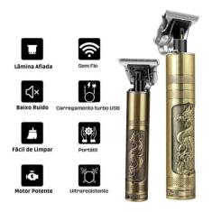 Imagem de Máquina Corta Cabelo Profissional Barba Fazer Design - Storys