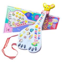 Imagem de Teclado Piano Musical Bebê Brinquedo Infantil Interativo Zoo - LIZ BAB