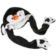 Imagem de Toyvian Chapéus De Animais De Pelúcia Fofos Com Orelha Em Movimento Quente Inverno Orelha Movendo Chapéu De Salto Chapéus Loucos Para Crianças Mulheres Cosplay