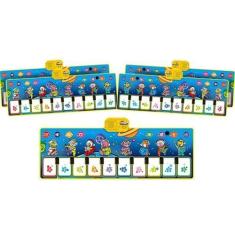 Imagem de Kit 5 Un-Piano Music Mat Tapete Para Crianças Infantil Bebês - DRAIK