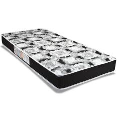 Imagem de Colchão Solteiro Espuma D23 Roland Garros Pró Black (78x188x12) - Luckspuma