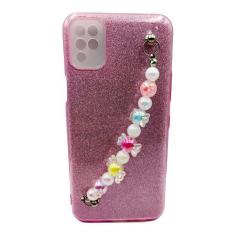Imagem de Capa Capinha Para Lg K52 Lmk420bmw Tela 6.6 C/ Pulseira Perola - Hhw