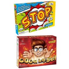 Imagem de Jogo De Tabuleiro Stop + Perguntas E Respostas Cuca Legal - Pais E Fil