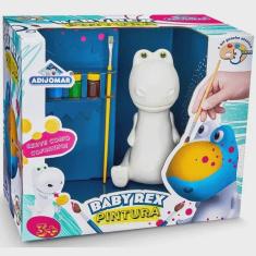 Imagem de Boneco baby rex Cofrinho para Pintar Adijomar