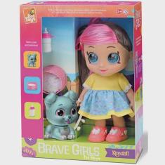Imagem de Boneca Brave girls Kendall com pet e Acessorios Bee toys 0766