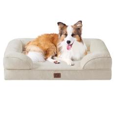 Imagem de Cama ortopédica para cães EHEYCIGA Waterproof Memory Foam Large