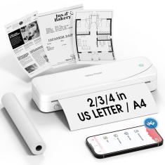 Imagem de Impressora portátil LabelCreate M833 Wireless Thermal 300DPI