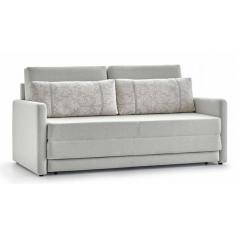 Imagem de Sofá-Cama 2 Lugares MH-1606 Herval 146 cm Colchão Casal Linho Cinza C