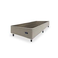 Imagem de Cama Box Universal SOLTEIRO PADRÃO Evolution Tecido Jacquard Café - 08