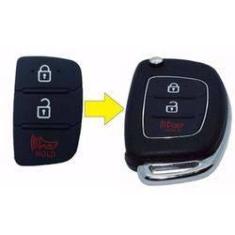 Imagem de Capa Botão De Borracha Telecomando Da Chave Hyundai Hb20 3 Botões