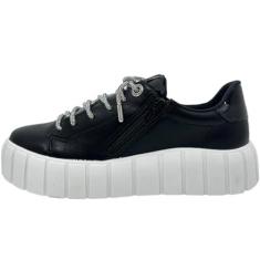 Imagem de Tênis Feminino Casual Flatform Fechamento em Zíper Via Marte 23-10910