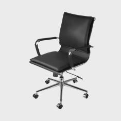 Imagem de Cadeira Office Soft Baixa - Preto