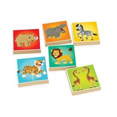 Imagem de Quebra-Cabeça em Blocos - Zoo Junges