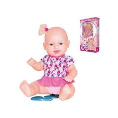 Imagem de Boneca Tekinha Mama E Faz Xixi Com Acessorio Na Caixa - Sid Nyl