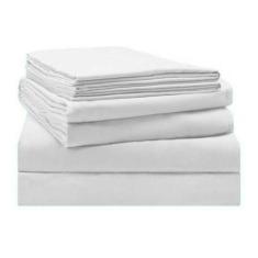 Imagem de Lençol Casal Superior Com Bainha Para Hotel Percal 400 Fios - Gaby Enx