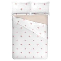 Imagem de Jogo De Cama Casal 300 Fios Nova América - Romana (7771)