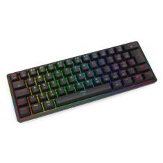 Imagem de Teclado Gamer Redragon Akali, Mecânico, RGB, ABNT2, c/cabo 1,5m, Switch Brown - K642-RGB (PT-BROWN) - Preto