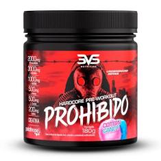 Imagem de 3VS Nutrition Pré Treino Prohibido 180g Sabor Algodão Doce