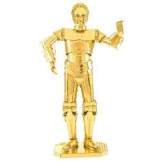 Imagem de Miniatura De Montar Metal Earth Star Wars C-3Po Mms270