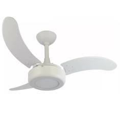 Imagem de Ventilador Teto Sala Moderno Silencioso Potente Branco 220V
