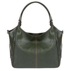 Imagem de Bolsa Grande De Couro Legítimo Feminina Elena Ombro e Transversal - Ma