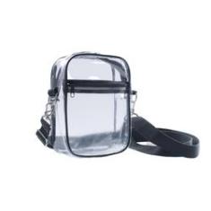 Imagem de Bolsa Shoulder Bag Transparente Com  De Ombro Unissex