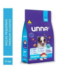 Imagem de Ração Cães Filhotes Unna Carne 15Kgs
