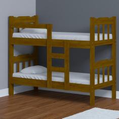 Imagem de Beliche Que Vira Duas Camas Imbuia Perola Nemargi