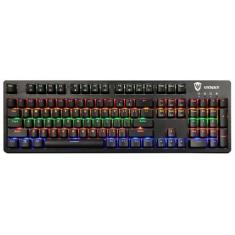 Imagem de Teclado Mecânico Gamer Sate K6 Switch Blue RGB USB