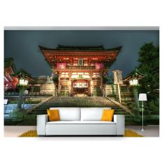 Imagem de Papel De Parede Japonês Templo Escadaria 3D Jjp13