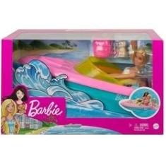Imagem de Boneca Barbie com Barco Mattel GRG30