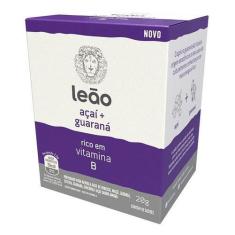 Imagem de Chá Vitamínico Açaí E Guaraná 10 Sachês - Leão Alimentos