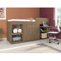Imagem de Cama Multifuncional Com Escrivaninha 90 Juvenille Montana Art In Móvei