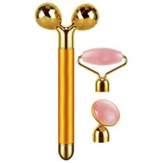 Imagem de Massageador Facial Elétrico Jade Roller 3D Roller Dangshan