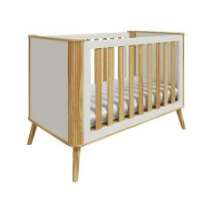 Imagem de Berço Retro Théo Moveis Peroba 3x1 Americano MDF