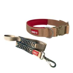 Imagem de Coleira Com Guia Para Cachorro - Conjunto Tamanho P - Canadá K9 Acessó