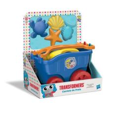 Imagem de Carrinho De Praia Infantil Carriola Playskool Transformes Diver Toys