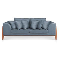 Imagem de Sofá 02 Lugares Lucy 2,25m D128 Zig Zag Chumbo