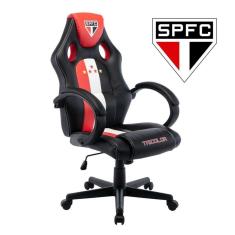 Imagem de Cadeira Gamer San Paulo 3316 Espresso Móveis Preto/Vermelho