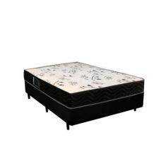Imagem de Cama Box Viúva Colchão Espuma D33 Bambo Branco Ducci + Box Sintético P