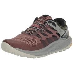 Imagem de Merrell Tênis de caminhada feminino, Burlwood/abacate, 40