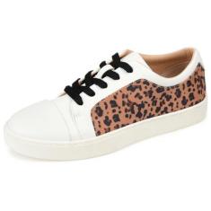 Imagem de Journee Collection Tênis feminino casual e moderno, Leopardo, 6