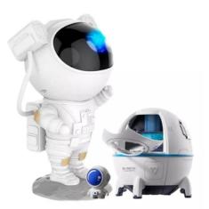 Imagem de Kit Projetor Luz Led Astronauta Luminária E Umidificador Difusor De Ar