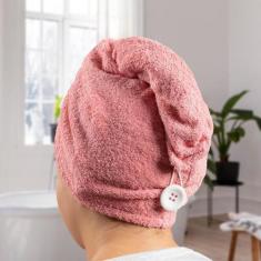 Imagem de Toalha de Banho Seca Cabelo Atoalhada Avulsa 100% algodão - Guga Distr