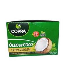 Imagem de Óleo de Coco Extra Virgem Display com 40 sachês de 15ml - Copra