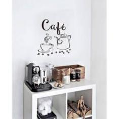 Imagem de Adesivo Decorativo Parede Cozinha - Café Com Bule