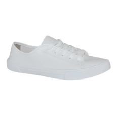 Imagem de Tênis Moleca Casual Feminino Branco Com Cadarço