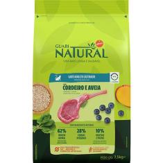 Imagem de Guabi Natural Gatos Ad.Castr.Cordeiro/Aveia 7,5Kg
